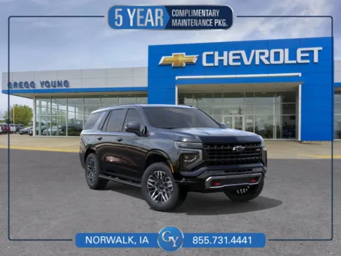 Black 2026 Chevrolet Tahoe Z71 for sale in Norwalk, IA