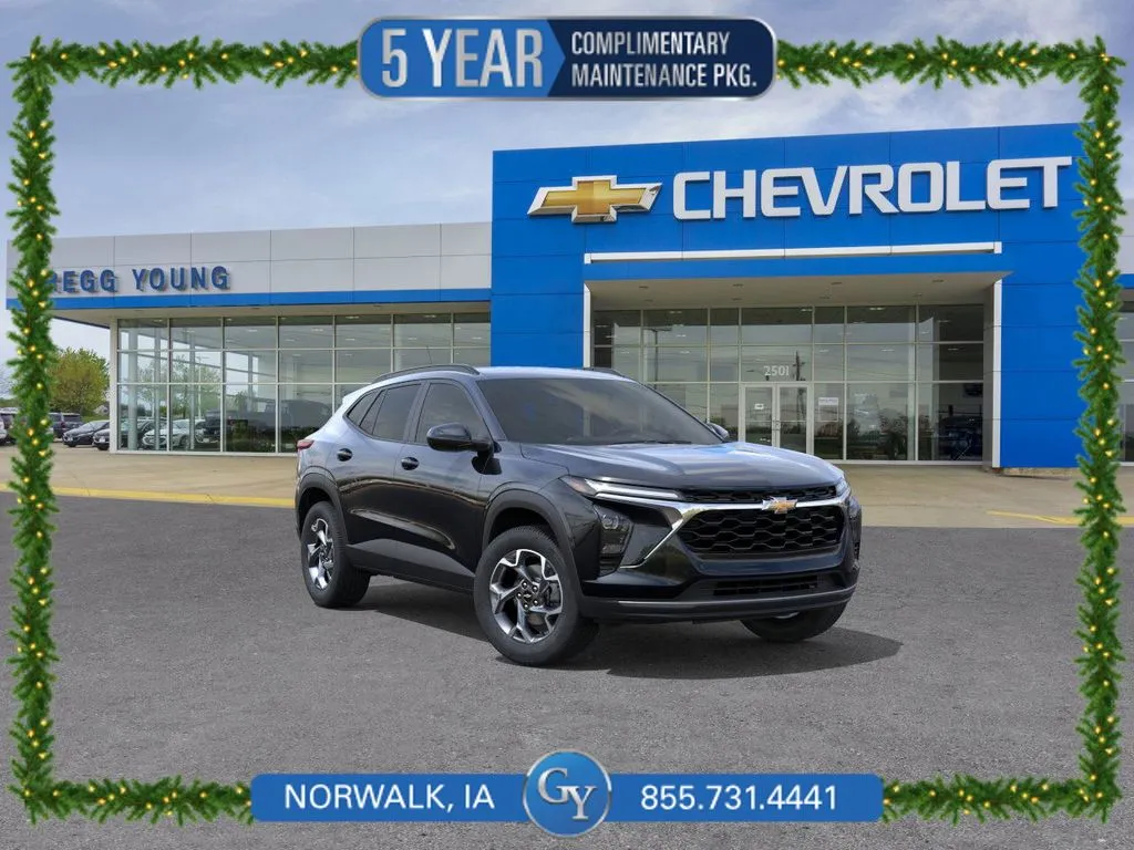 Black 2026 Chevrolet Trax LT for sale in Norwalk, IA