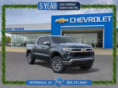 Gray 2026 Chevrolet Silverado 1500 LT for sale in Norwalk, IA