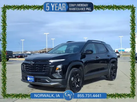 Black 2026 Chevrolet Equinox LT for sale in Norwalk, IA