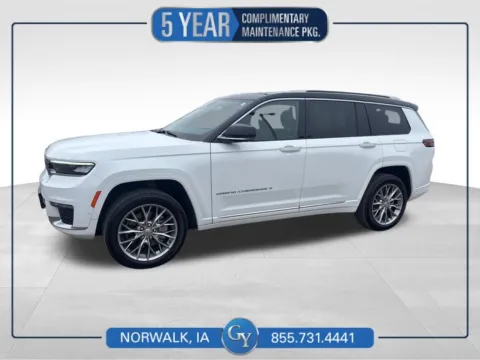 White 2022 Jeep Grand Cherokee L Summit for sale in Norwalk, IA