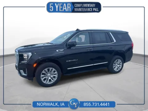 Black 2024 GMC Yukon Denali for sale in Norwalk, IA