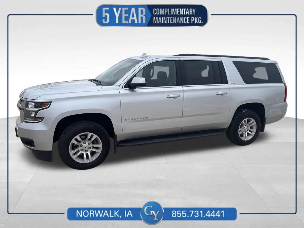 Silver 2018 Chevrolet Suburban LT for sale in Norwalk, IA