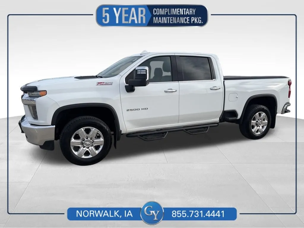 White 2020 Chevrolet Silverado 2500HD LTZ for sale in Norwalk, IA