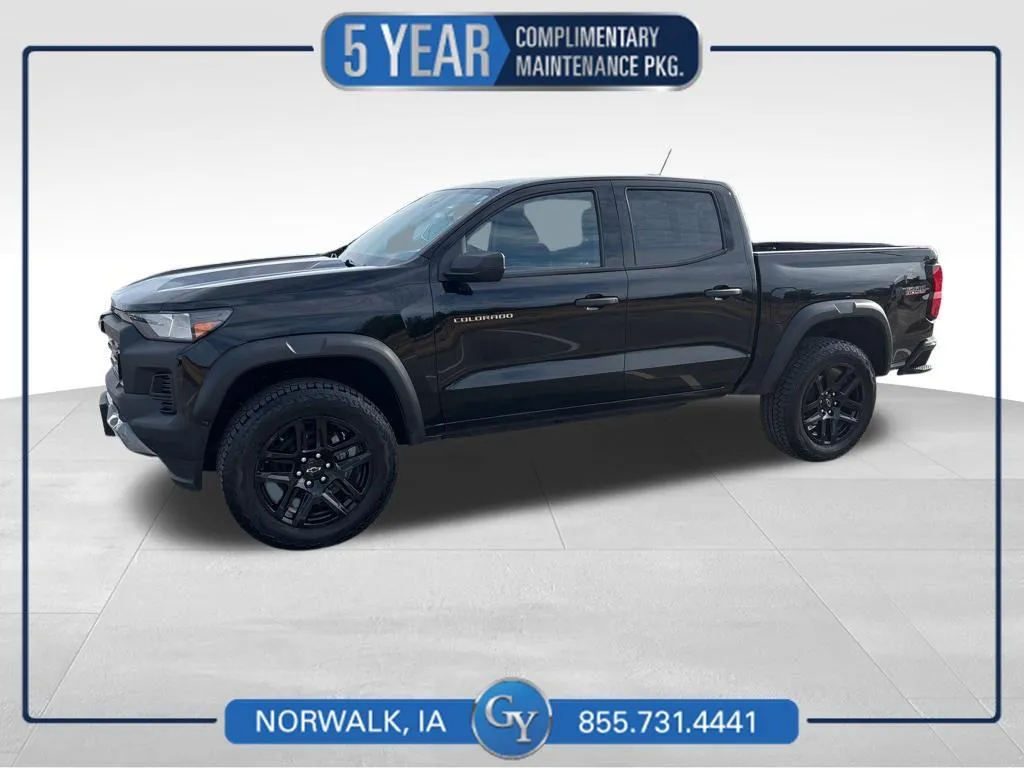 Black 2024 Chevrolet Colorado 4WD Trail Boss for sale in Norwalk, IA