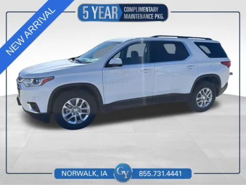 White 2019 Chevrolet Traverse 3LT for sale in Norwalk, IA