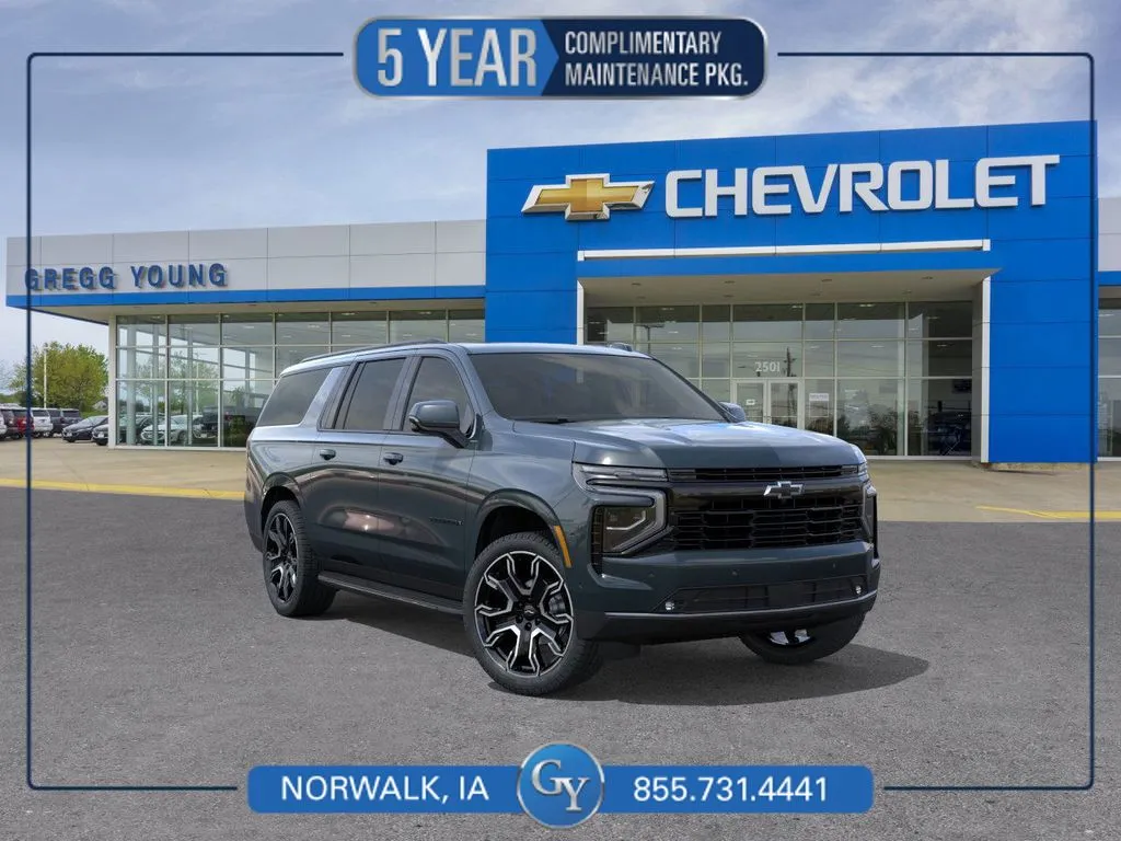Gray 2026 Chevrolet Suburban RST for sale in Norwalk, IA