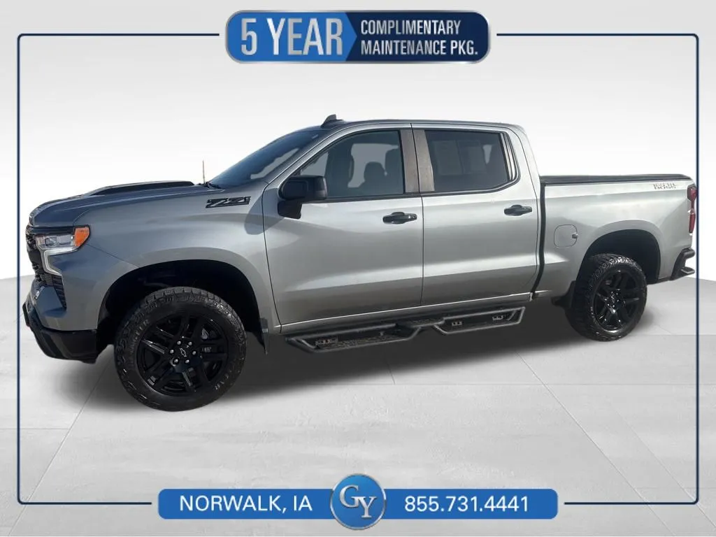 Gray 2023 Chevrolet Silverado 1500 LT Trail Boss for sale in Norwalk, IA