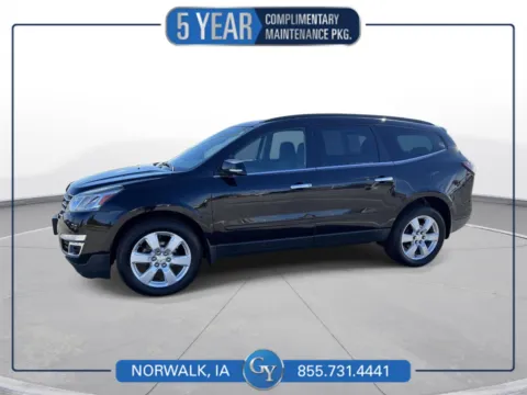 Black 2016 Chevrolet Traverse LT for sale in Norwalk, IA