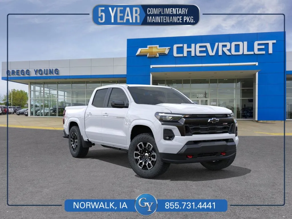 White 2026 Chevrolet Colorado Z71 for sale in Norwalk, IA