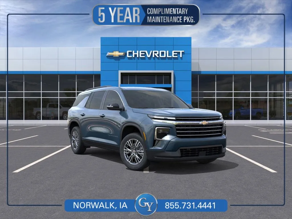 Blue 2026 Chevrolet Traverse LT for sale in Norwalk, IA