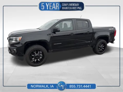 Black 2021 Chevrolet Colorado LT for sale in Norwalk, IA