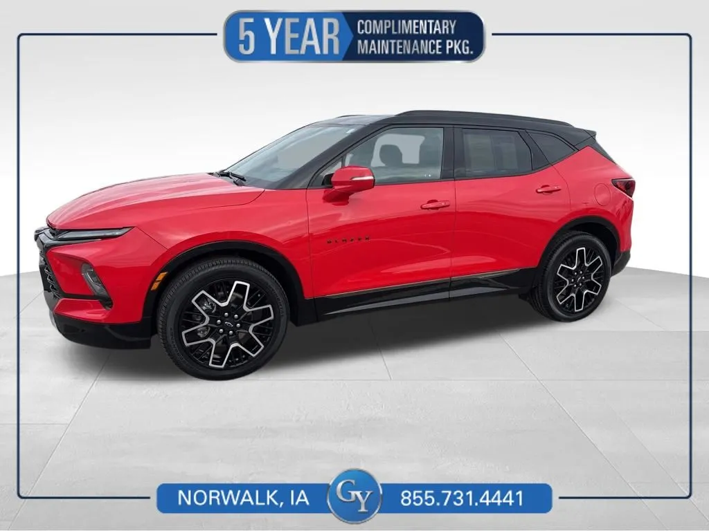 Red 2023 Chevrolet Blazer RS for sale in Norwalk, IA