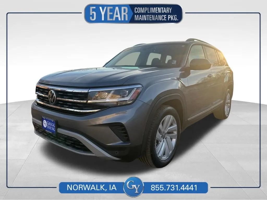 Gray 2021 Volkswagen Atlas SEL for sale in Norwalk, IA