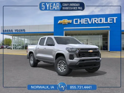 Gray 2026 Chevrolet Colorado LT for sale in Norwalk, IA