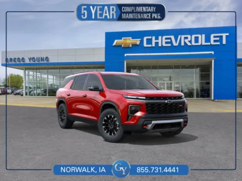 Red 2026 Chevrolet Traverse Z71 for sale in Norwalk, IA