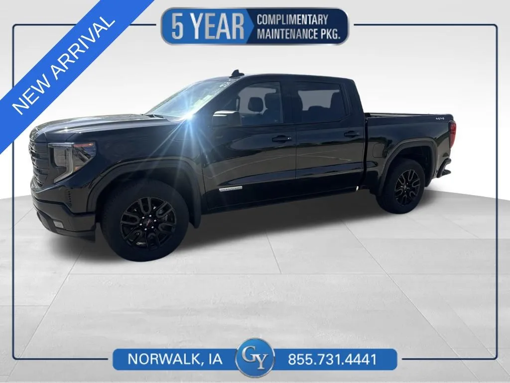 Black 2024 GMC Sierra 1500 Elevation for sale in Norwalk, IA