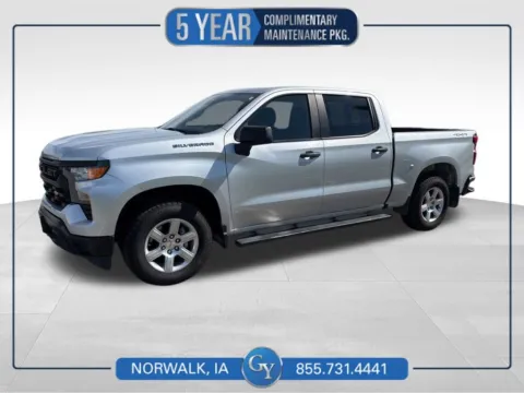 Silver 2022 Chevrolet Silverado 1500 WT for sale in Norwalk, IA