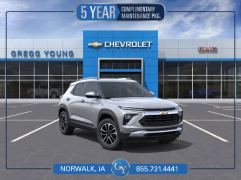 Gray 2026 Chevrolet TrailBlazer LT for sale in Norwalk, IA