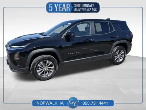 Black 2026 Chevrolet Equinox LT for sale in Norwalk, IA