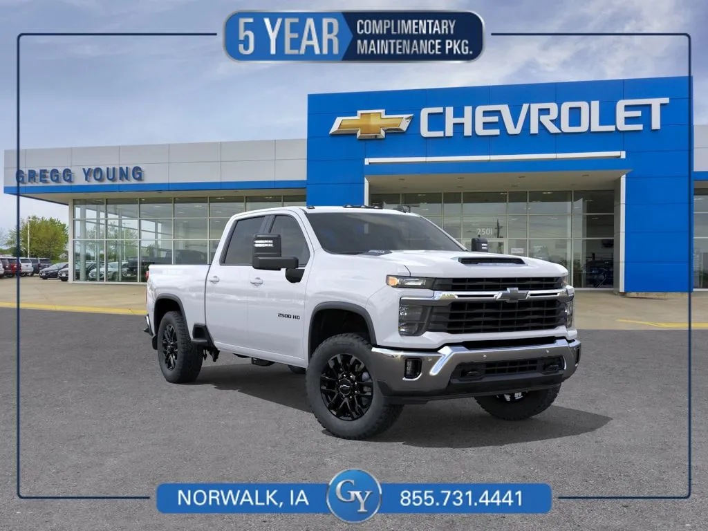 White 2026 Chevrolet Silverado 2500HD LT for sale in Norwalk, IA