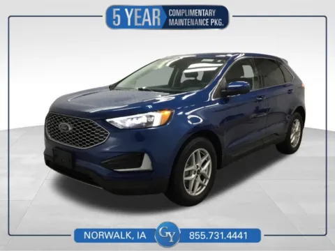 Blue 2023 Ford Edge SEL for sale in Norwalk, IA