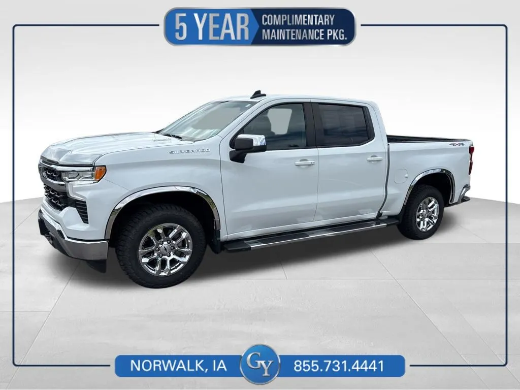 White 2023 Chevrolet Silverado 1500 LT for sale in Norwalk, IA