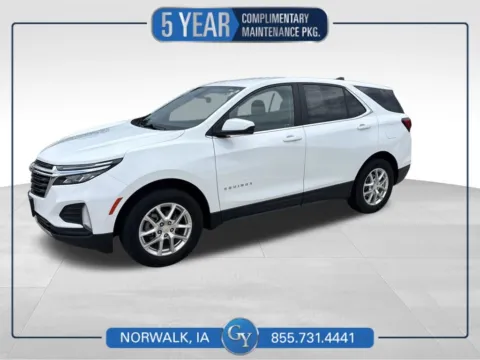 White 2023 Chevrolet Equinox LT for sale in Norwalk, IA