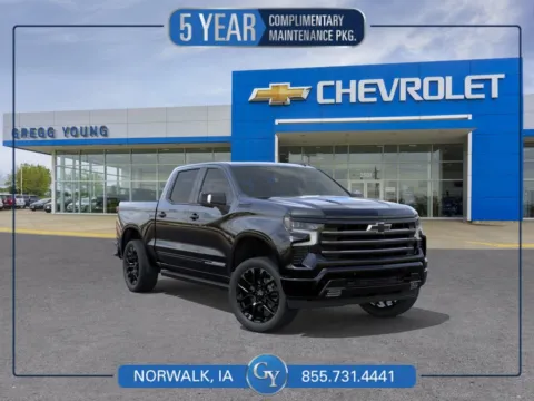 Black 2026 Chevrolet Silverado 1500 High Country for sale in Norwalk, IA