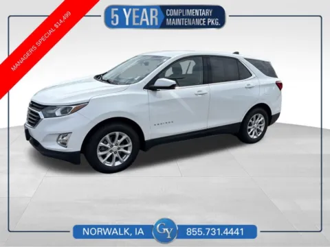 White 2020 Chevrolet Equinox LT for sale in Norwalk, IA