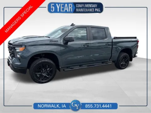 Gray 2026 Chevrolet Silverado 1500 Custom Trail Boss for sale in Norwalk, IA
