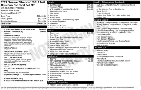 Photos of 2023 Chevrolet Silverado 1500 LT Trail Boss for sale in Norwalk, IA at Gregg Young Chevrolet of Norwalk