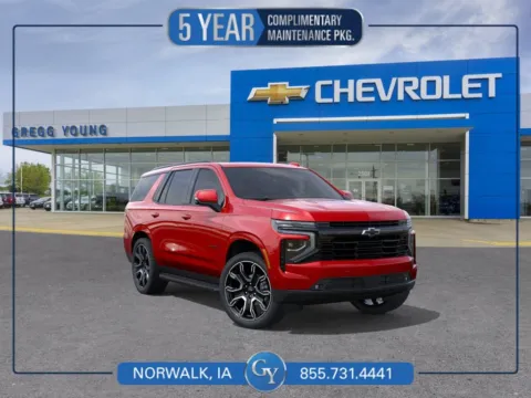 Red 2026 Chevrolet Tahoe RST for sale in Norwalk, IA