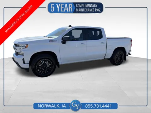 White 2021 Chevrolet Silverado 1500 RST for sale in Norwalk, IA