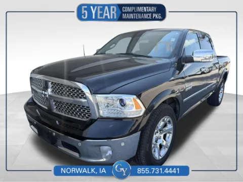 Black 2017 Ram 1500 Laramie for sale in Norwalk, IA