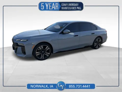 Gray 2024 BMW 7 Series 750e xDrive for sale in Norwalk, IA