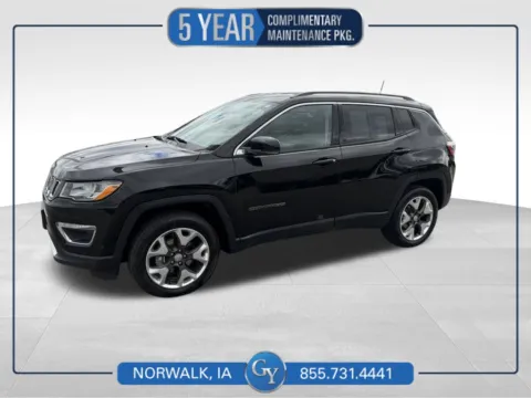 Black 2018 Jeep Compass Limited for sale in Norwalk, IA