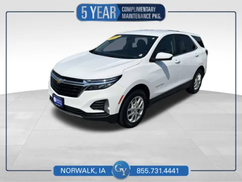 White 2024 Chevrolet Equinox LT for sale in Norwalk, IA
