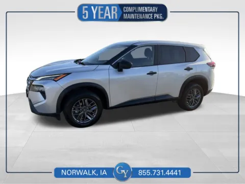 Silver 2024 Nissan Rogue S for sale in Norwalk, IA