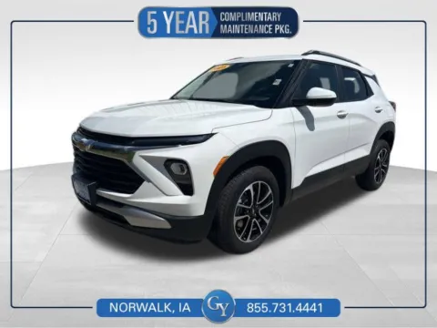 White 2025 Chevrolet TrailBlazer LT for sale in Norwalk, IA