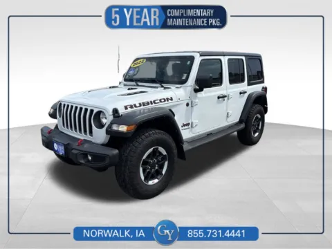 White 2022 Jeep Wrangler Unlimited Rubicon for sale in Norwalk, IA