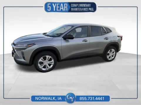 Gray 2024 Chevrolet Trax LS for sale in Norwalk, IA