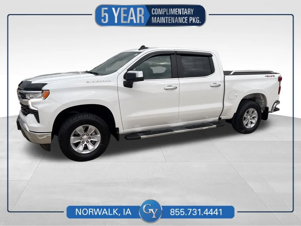 White 2023 Chevrolet Silverado 1500 LT for sale in Norwalk, IA