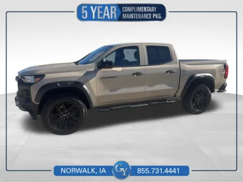 Beige 2024 Chevrolet Colorado Trail Boss for sale in Norwalk, IA