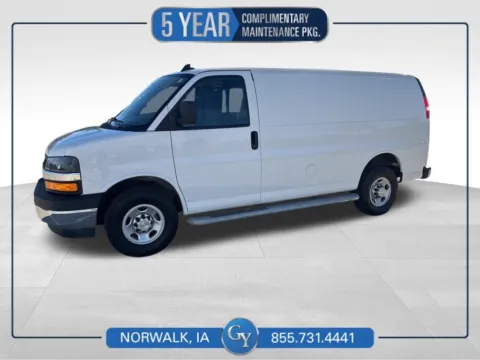 White 2023 Chevrolet Express 2500 Work Van for sale in Norwalk, IA