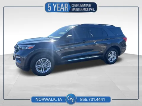 Blue 2023 Ford Explorer XLT for sale in Norwalk, IA