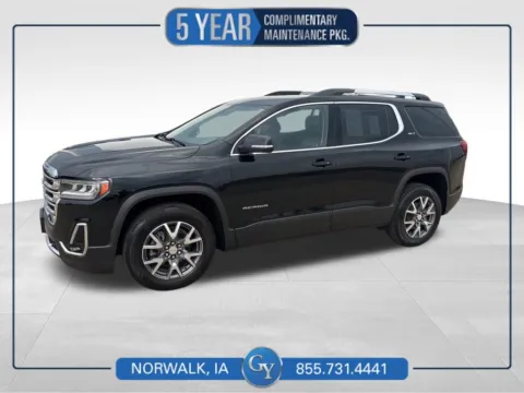 Black 2023 GMC Acadia SLT for sale in Norwalk, IA