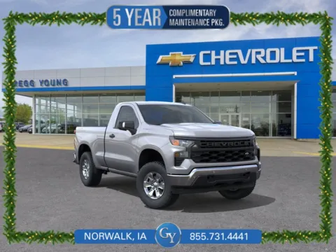 Gray 2026 Chevrolet Silverado 1500 WT for sale in Norwalk, IA