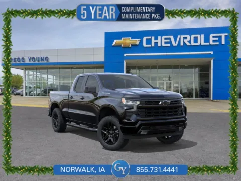 Black 2026 Chevrolet Silverado 1500 RST for sale in Norwalk, IA