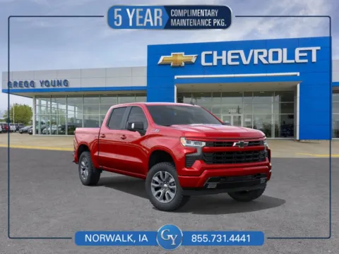 Red 2026 Chevrolet Silverado 1500 RST for sale in Norwalk, IA